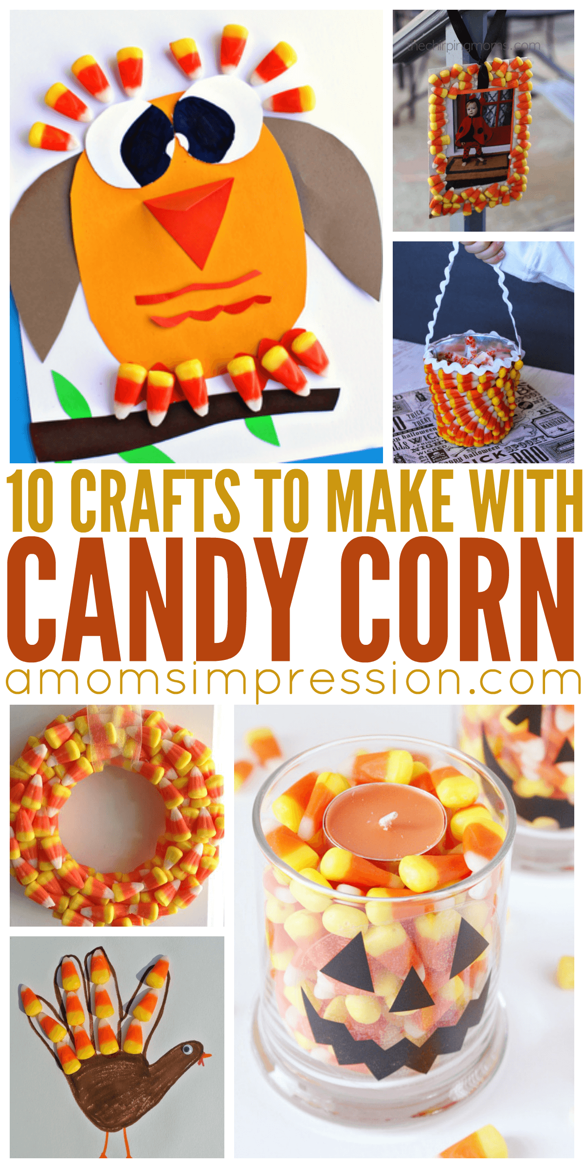 10 Amazing Candy Corn Crafts For Kids A Mom s Impression Recipes Crafts Entertainment And Family Travel