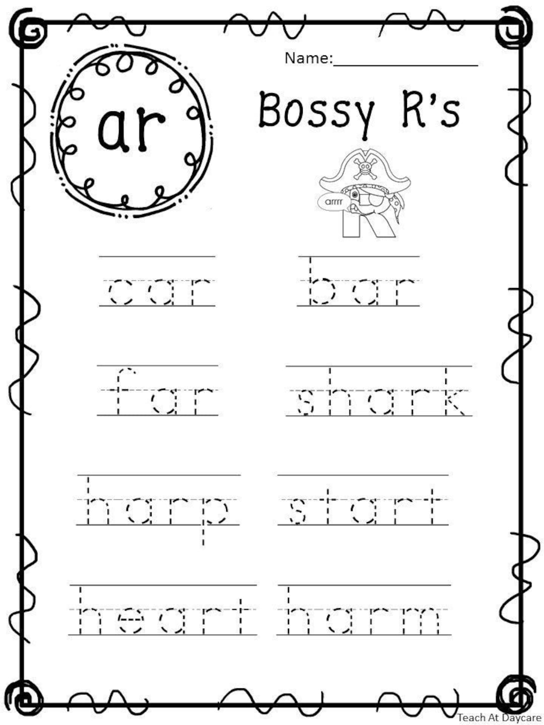 10 Printable R controlled Vowel Trace The Words Worksheets Kindergarten 2nd Grade ELA Worksheets Etsy 10 Printable R controlled Vowel Trace The Words Worksheets Kindergarten 2nd Grade ELA Worksheets Etsy
