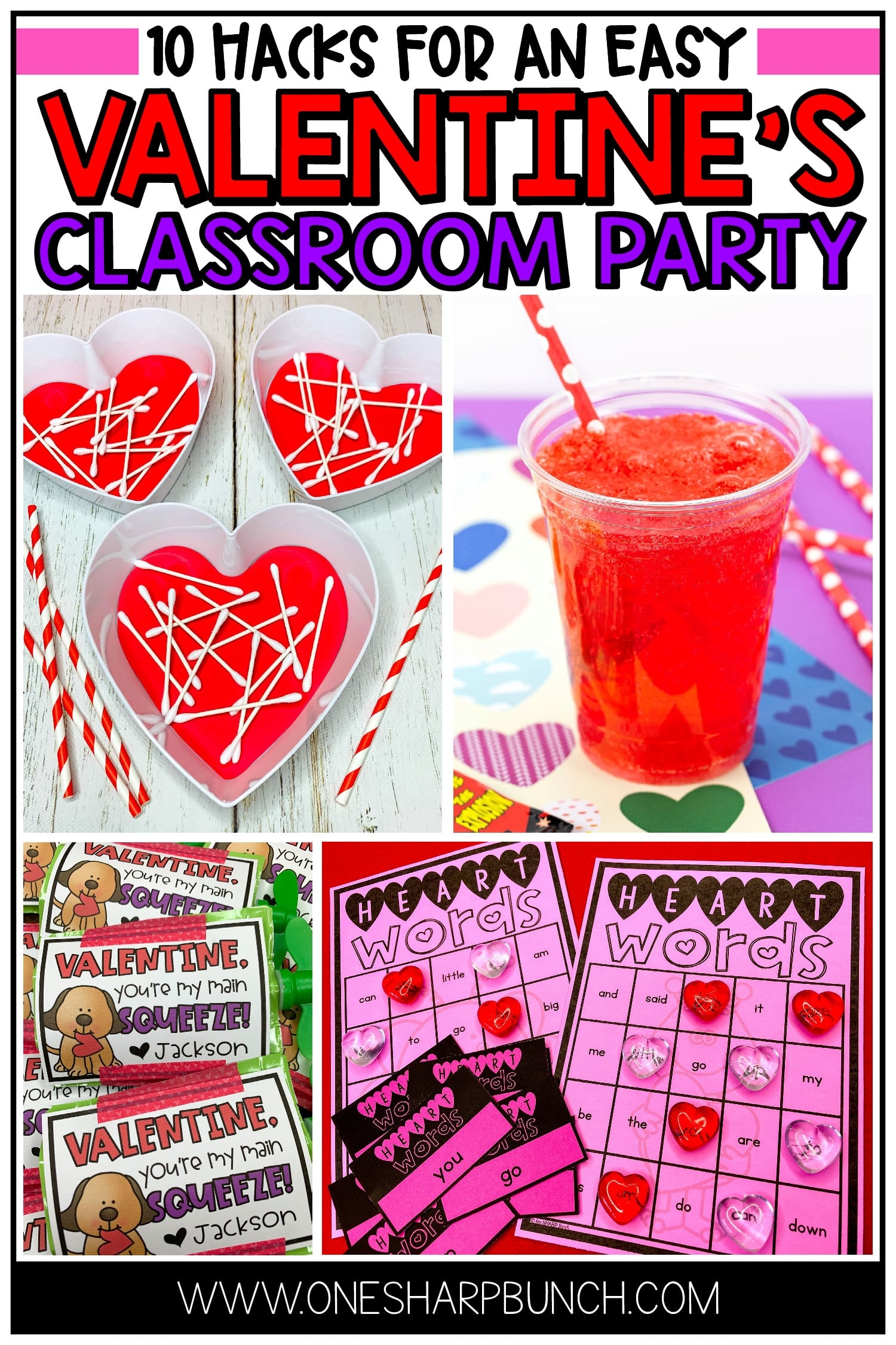 10 Valentine s Day Party Hacks For The Classroom One Sharp Bunch 10 Valentine s Day Party Hacks For The Classroom One Sharp Bunch