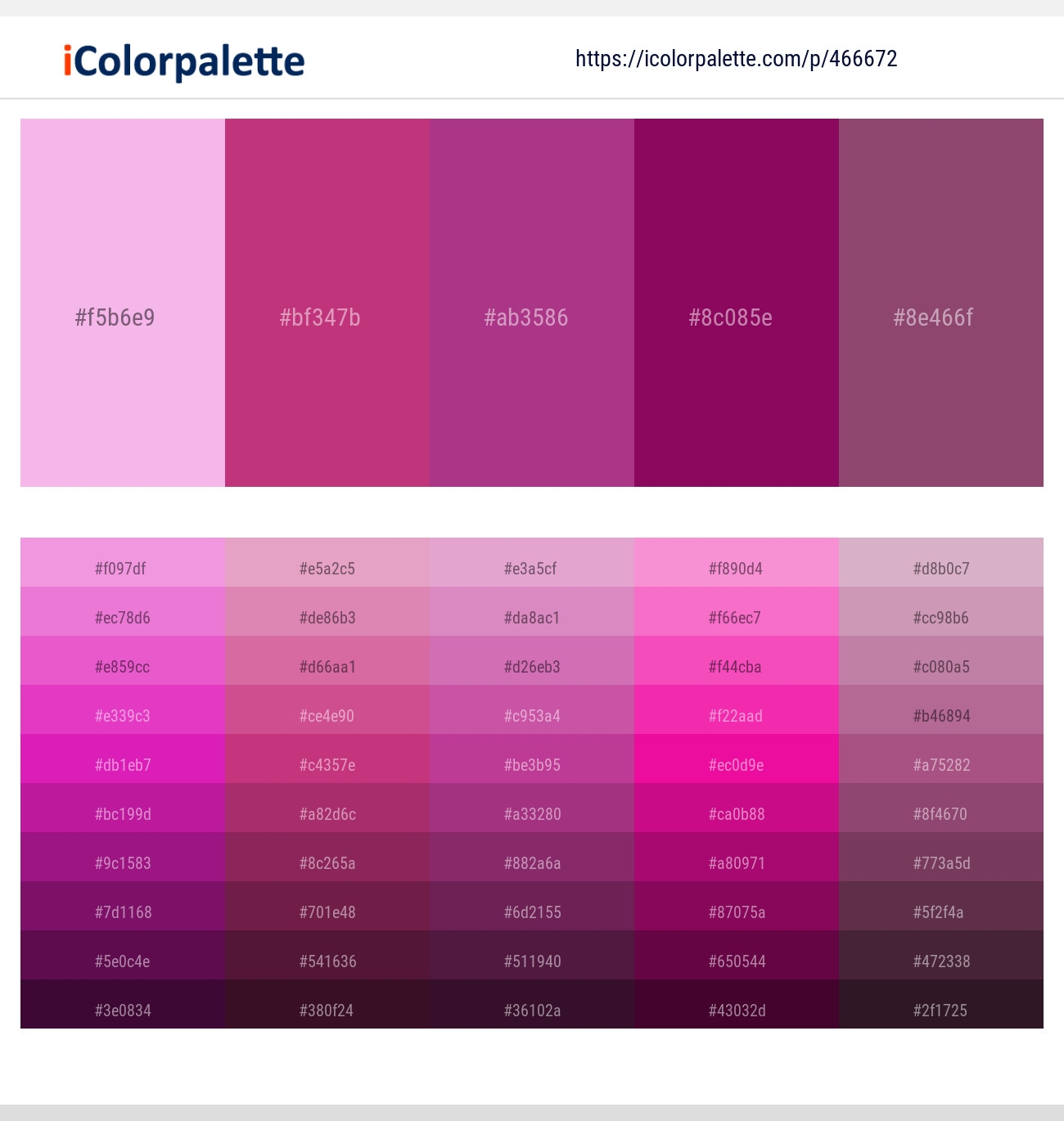 10 Violet And Purple Color Palettes Gradient Ideas IColorPalette