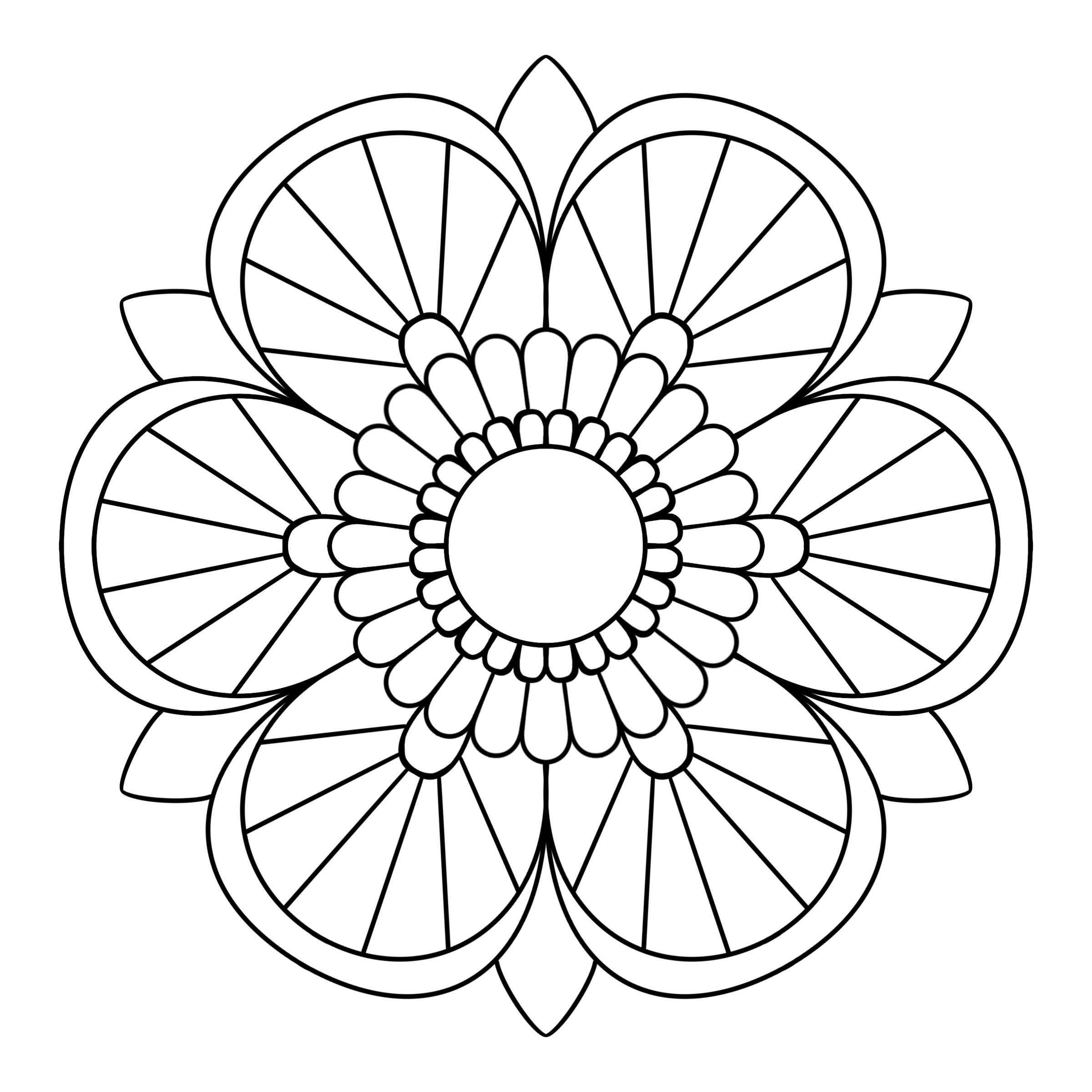 10 Worksheet Mandala Coloring Pages No 7 Easy Mandala TPT 10 Worksheet Mandala Coloring Pages No 7 Easy Mandala TPT