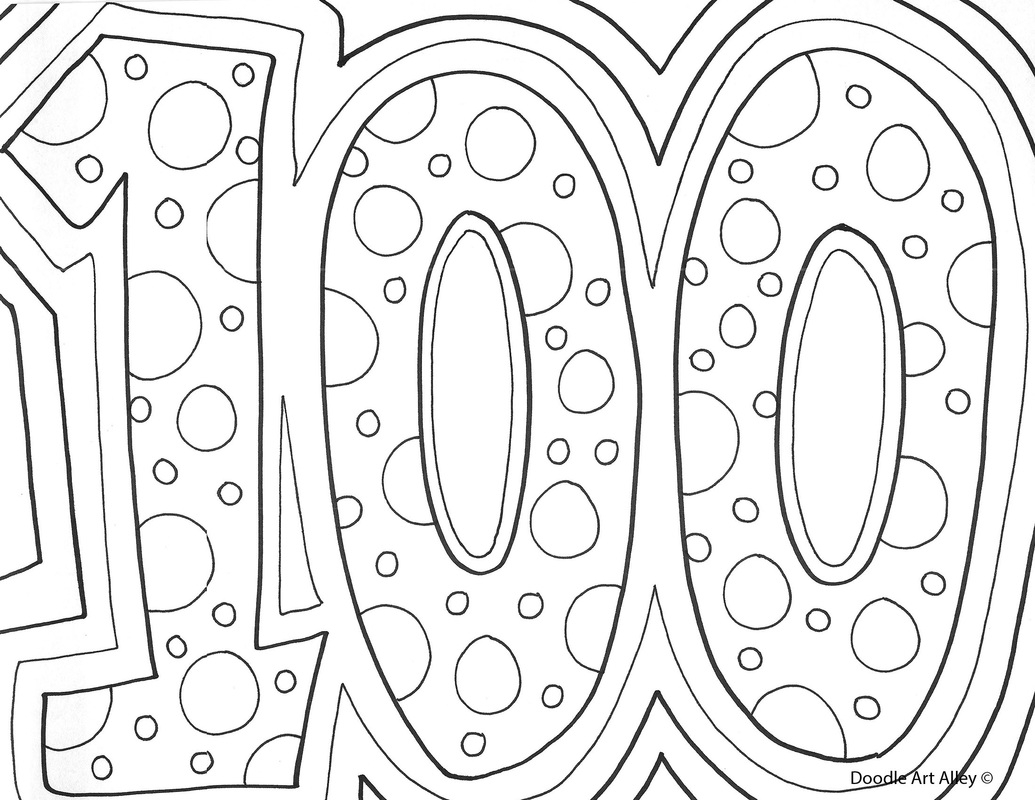 100th Day Of School Celebration CLASSROOM DOODLES