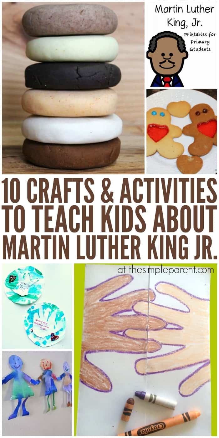 11 Educational Martin Luther King Jr Activities For Kindergarten The Simple Parent