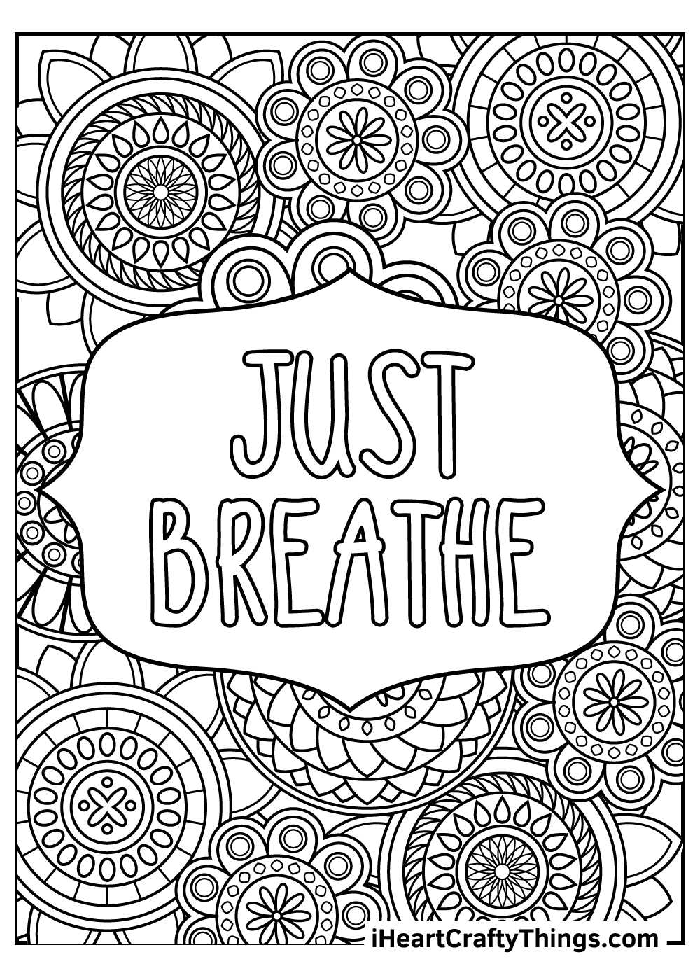 15 Stress Relief Coloring Pages 100 Free Printables