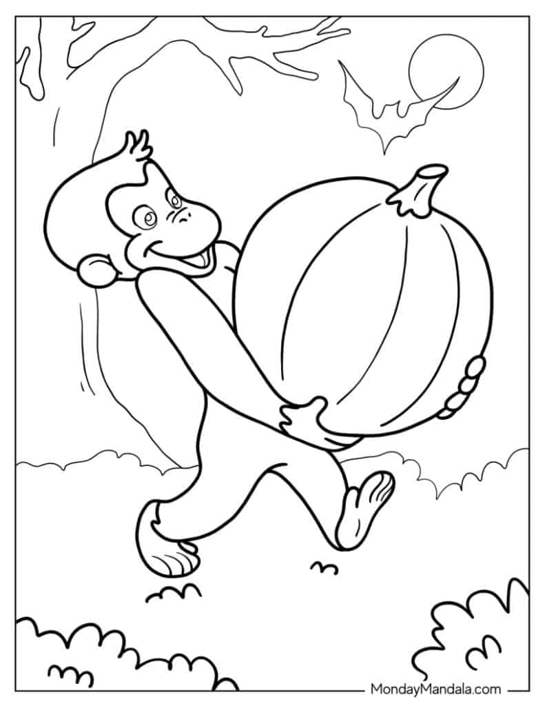 18 Curious George Coloring Pages Free PDF Printables 18 Curious George Coloring Pages Free PDF Printables