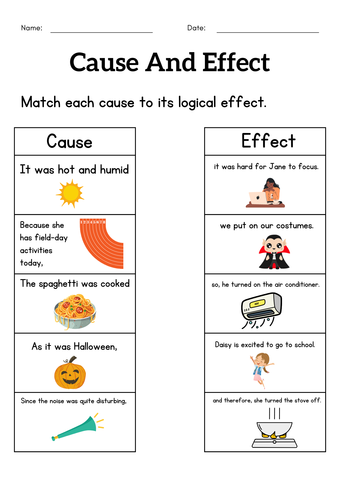 1st Grade Cause And Effect Worksheet Cause And Effect Activity Sheets For Kids Made By Teachers 1st Grade Cause And Effect Worksheet Cause And Effect Activity Sheets For Kids Made By Teachers