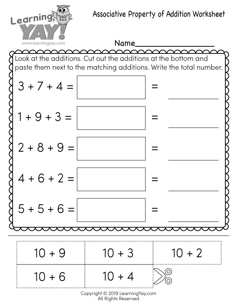 first grade math packet