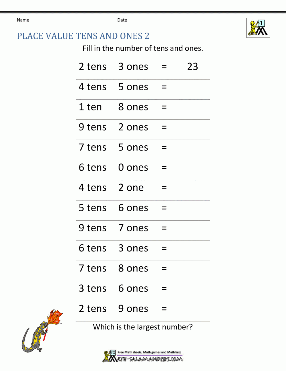 math worksheets on place value math worksheets on place value