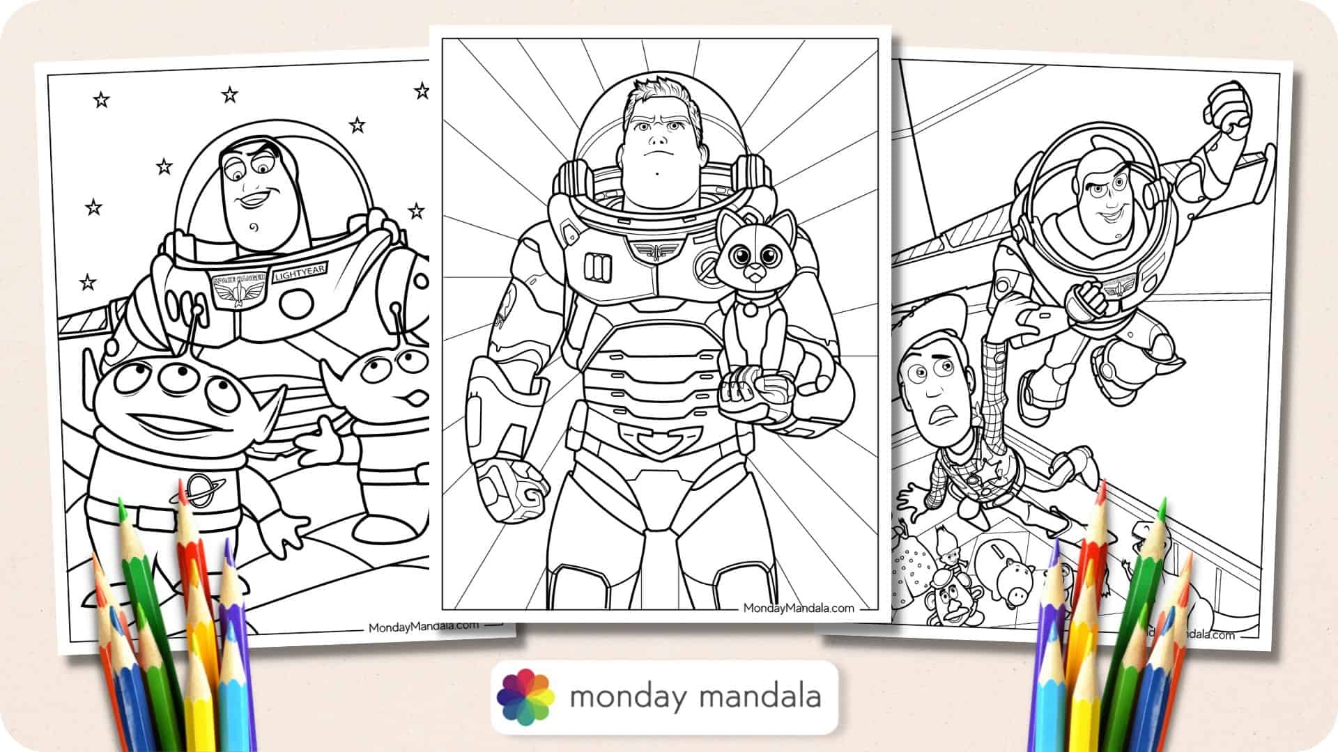 20 Buzz Lightyear Coloring Pages Free PDF Printables 