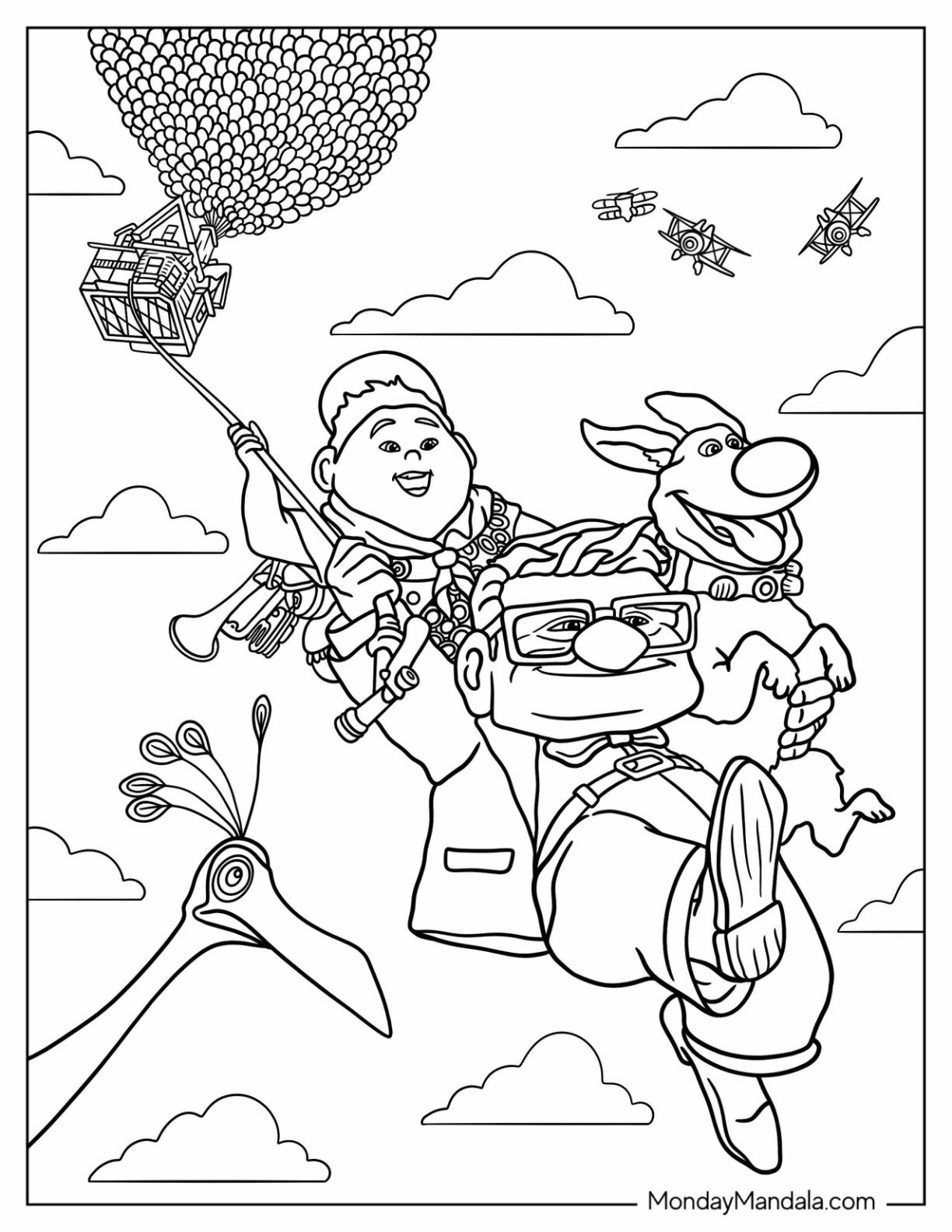 20 Pixar Coloring Pages Free PDF Printables 