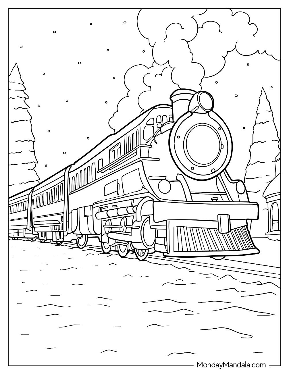 22 Polar Express Coloring Pages Free PDF Printables 22 Polar Express Coloring Pages Free PDF Printables