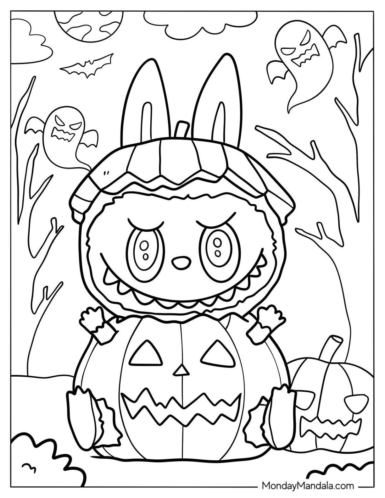 23 Labubu Coloring Pages Free PDF Printables 