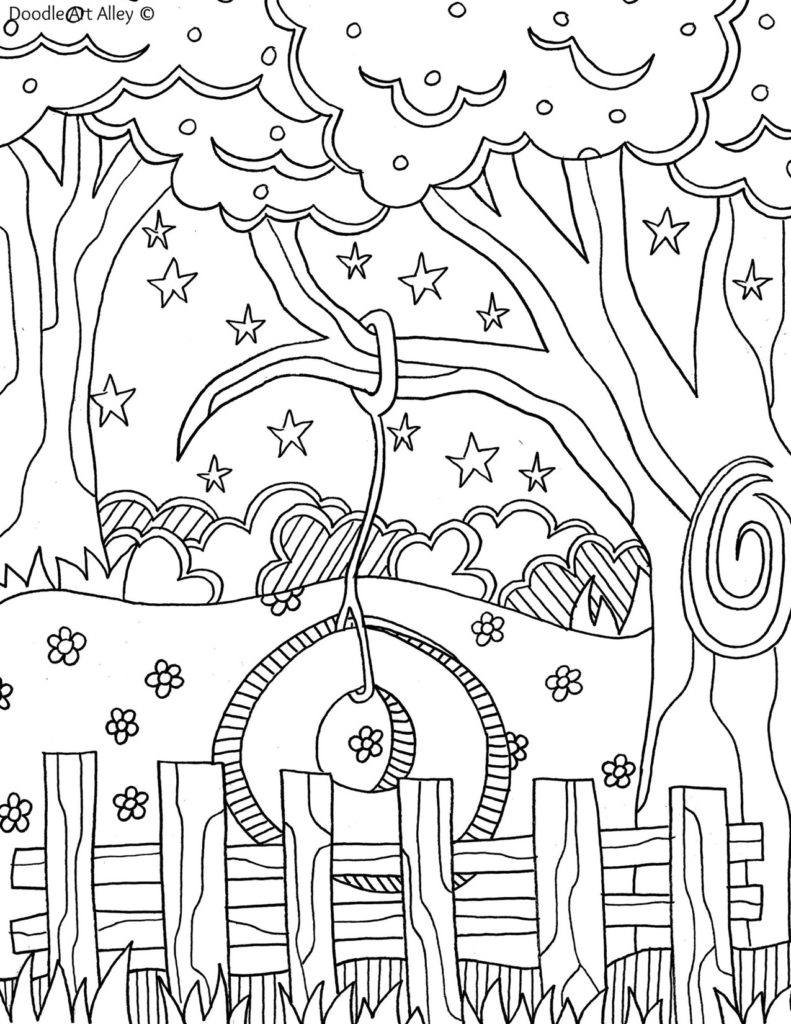 free printable coloring pages summer