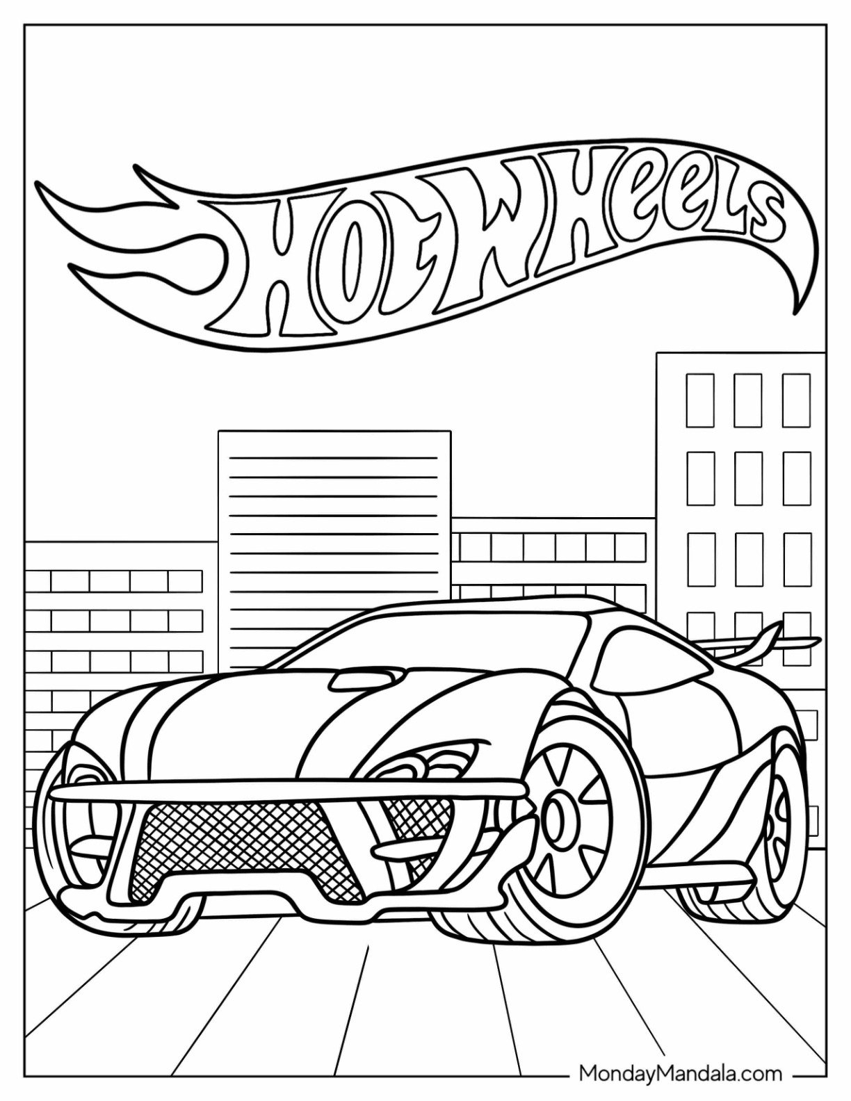 26 Hot Wheels Coloring Pages Free PDF Printables 26 Hot Wheels Coloring Pages Free PDF Printables