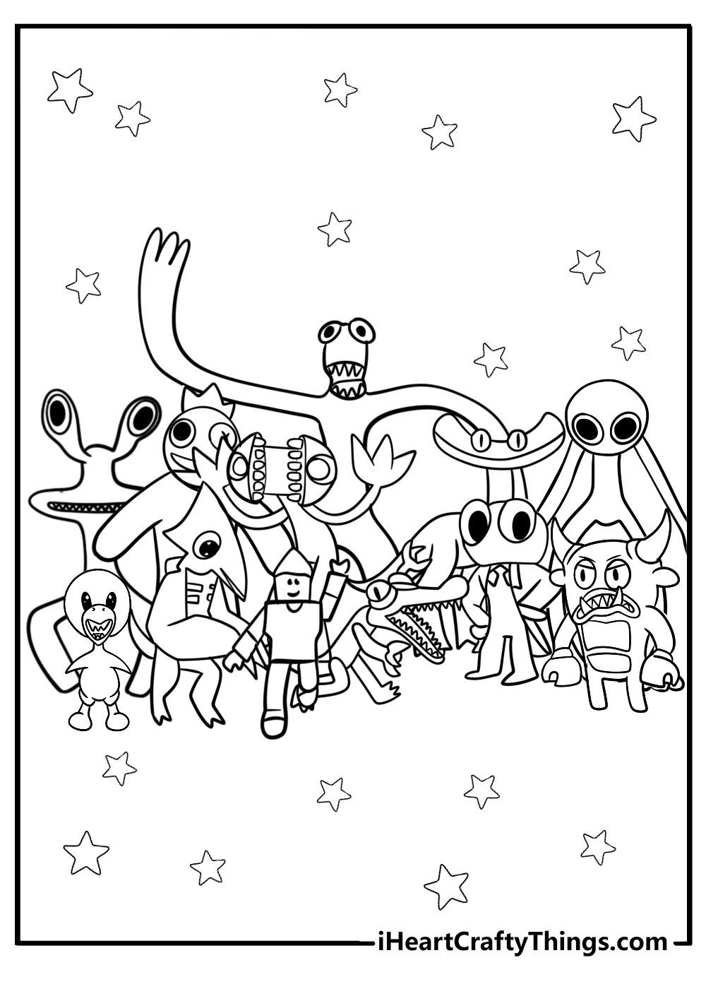 26 New Rainbow Friends Coloring Pages 100 Free To Print 26 New Rainbow Friends Coloring Pages 100 Free To Print