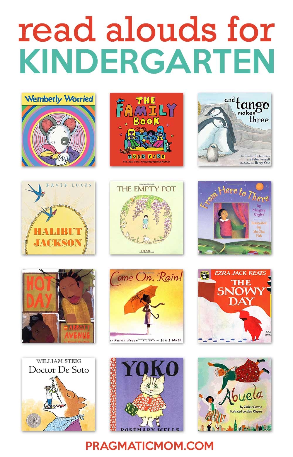 26 Perfect Read Alouds For Kindergarten Pragmatic Mom