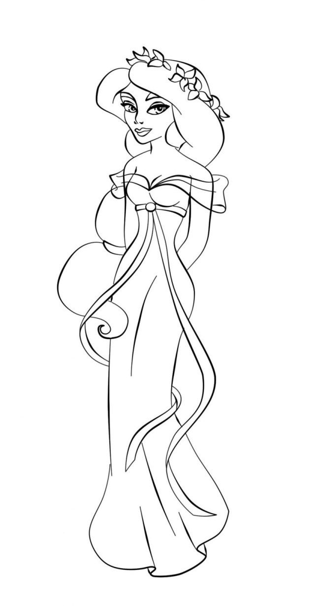 jasmine the princess coloring pages jasmine the princess coloring pages