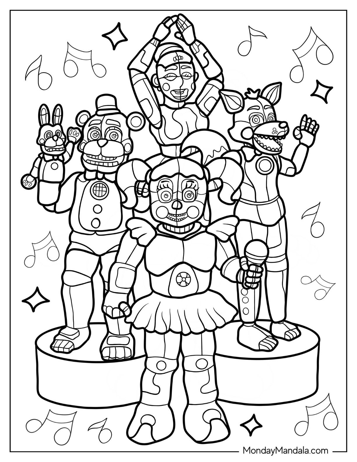 28 Five Nights At Freddie s Coloring Pages Free PDF Printables 28 Five Nights At Freddie s Coloring Pages Free PDF Printables