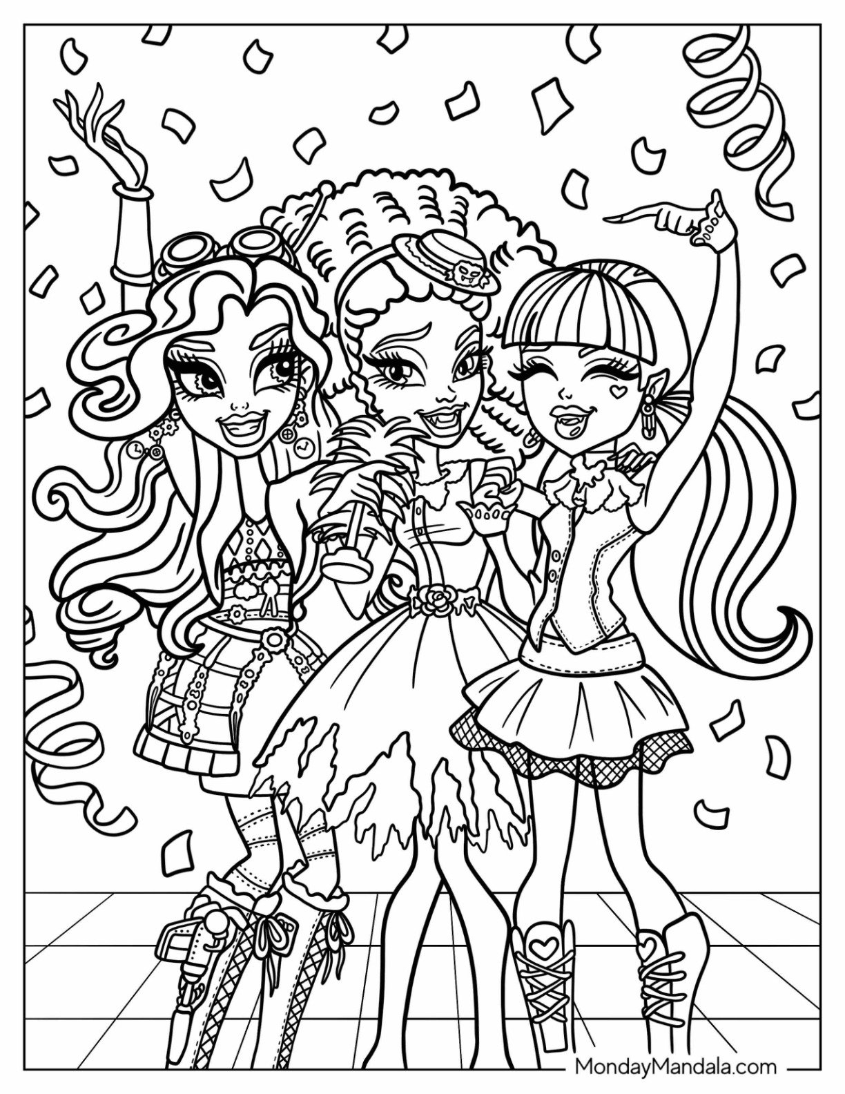28 Monster High Coloring Pages Free PDF Printables 28 Monster High Coloring Pages Free PDF Printables