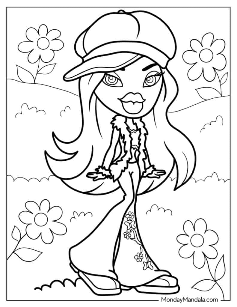29 Bratz Coloring Pages Free PDF Printables 29 Bratz Coloring Pages Free PDF Printables