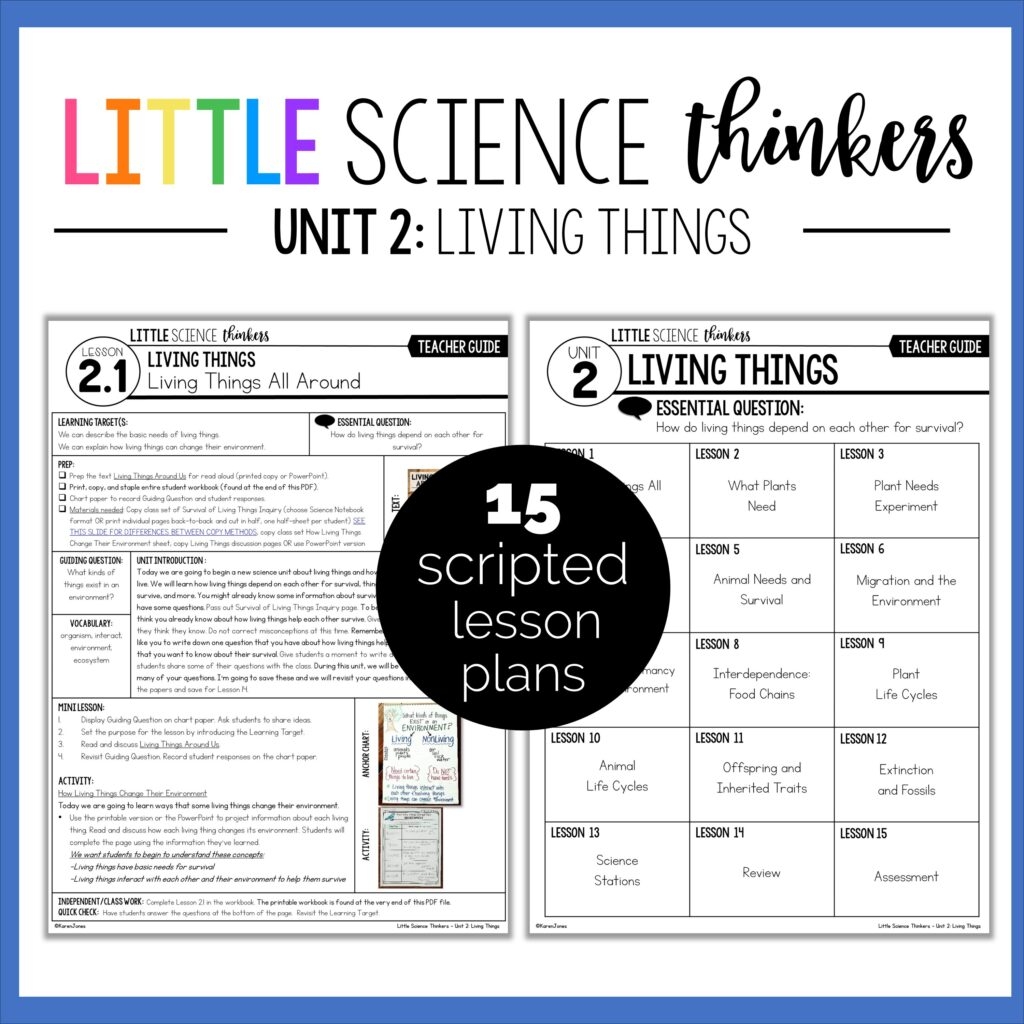 2ND GRADE SCIENCE CURRICULUM LITTLE SCIENCE THINKERS Mrs Jones s Class 2ND GRADE SCIENCE CURRICULUM LITTLE SCIENCE THINKERS Mrs Jones s Class