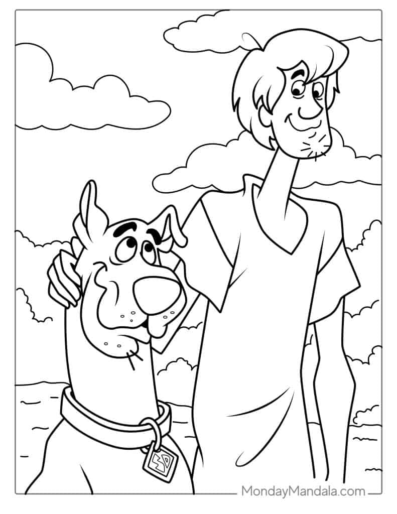 30 Scooby Doo Coloring Pages Free PDF Printables 30 Scooby Doo Coloring Pages Free PDF Printables