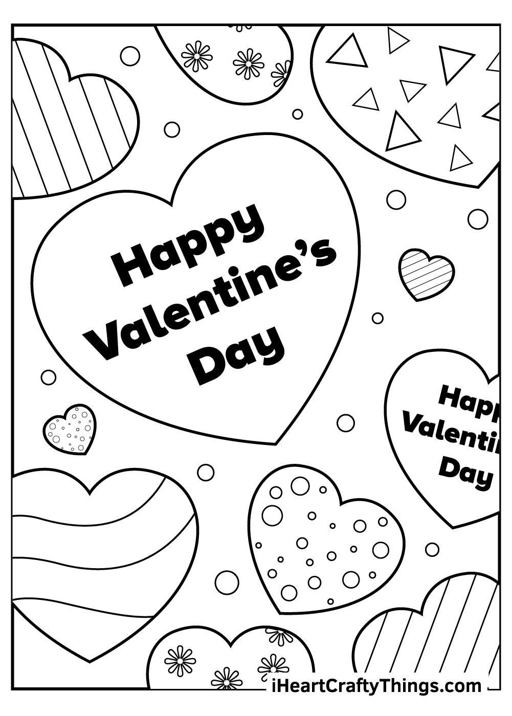 30 St Valentine s Day Coloring Pages 100 Free Printables 