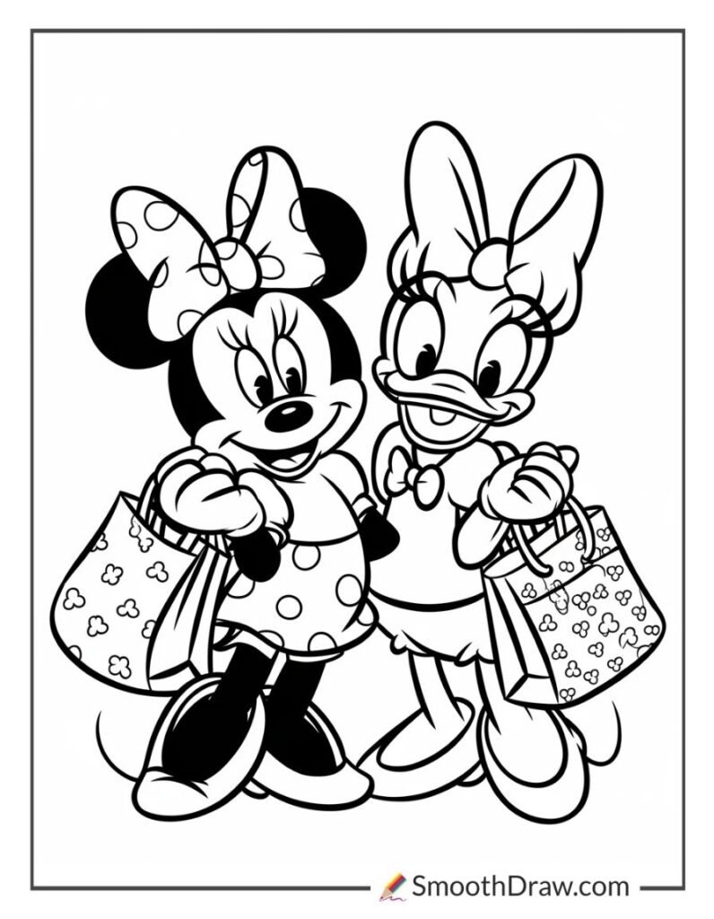 32 Minnie Mouse Coloring Pages Free Printables 32 Minnie Mouse Coloring Pages Free Printables