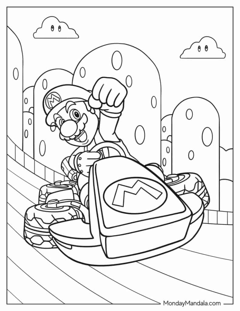 free colouring pages mario free colouring pages mario