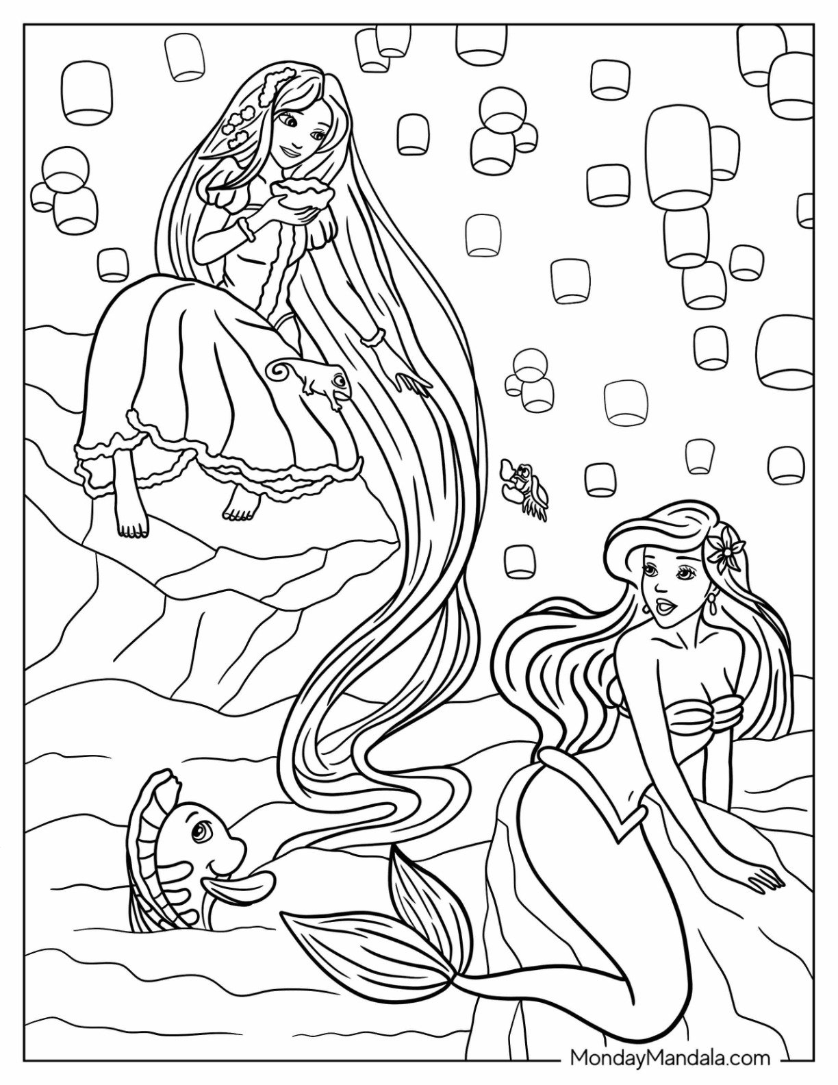 disney princess rapunzel coloring pages disney princess rapunzel coloring pages
