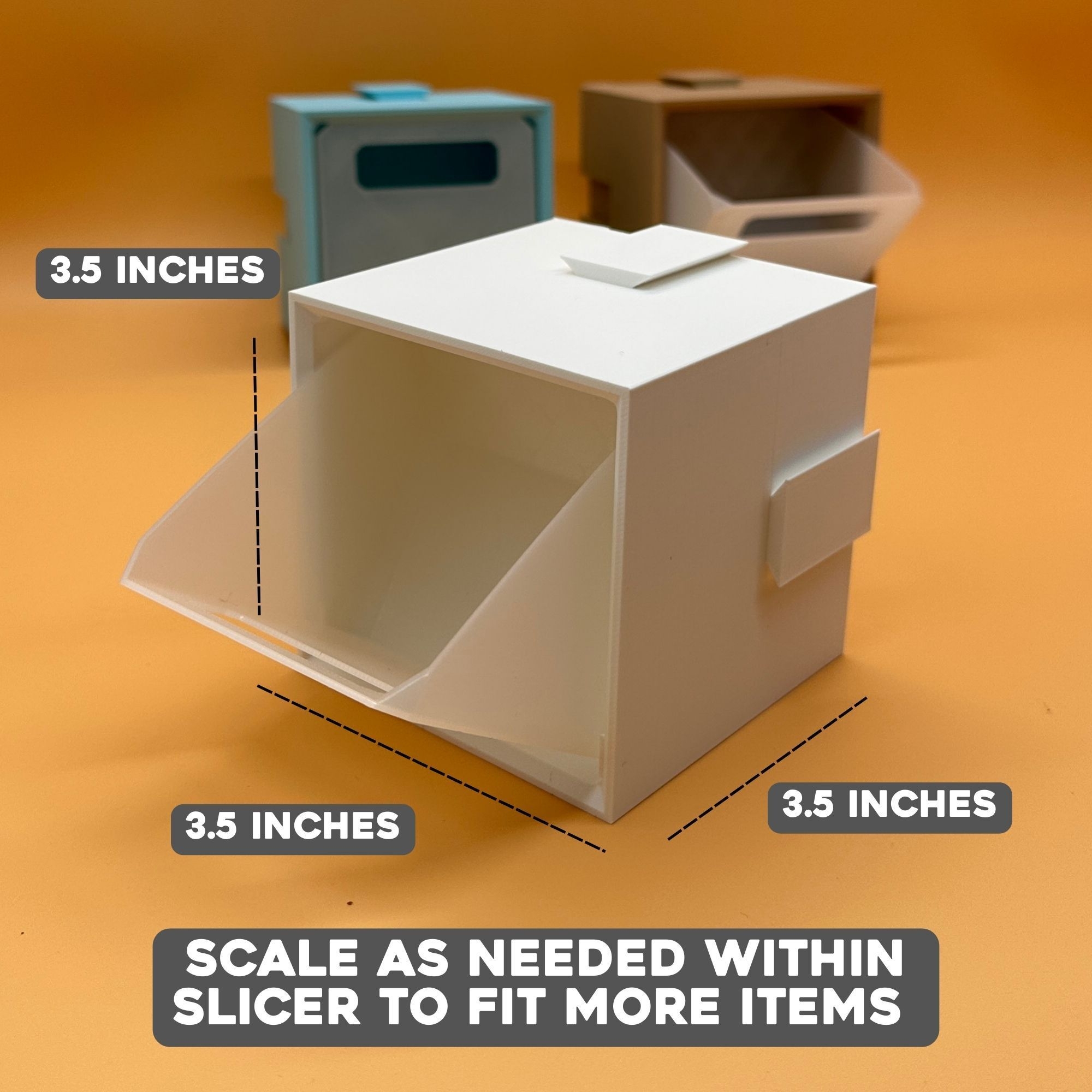  3D Printable Stackable Storage Boxes 3D File For 3D Printing Cults