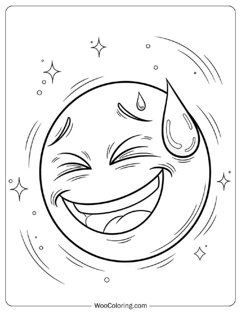 emoji colouring pages printable