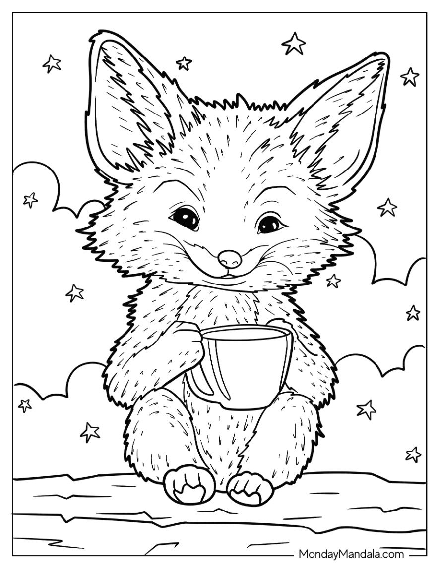 41 Fox Coloring Pages Free PDF Printables 41 Fox Coloring Pages Free PDF Printables