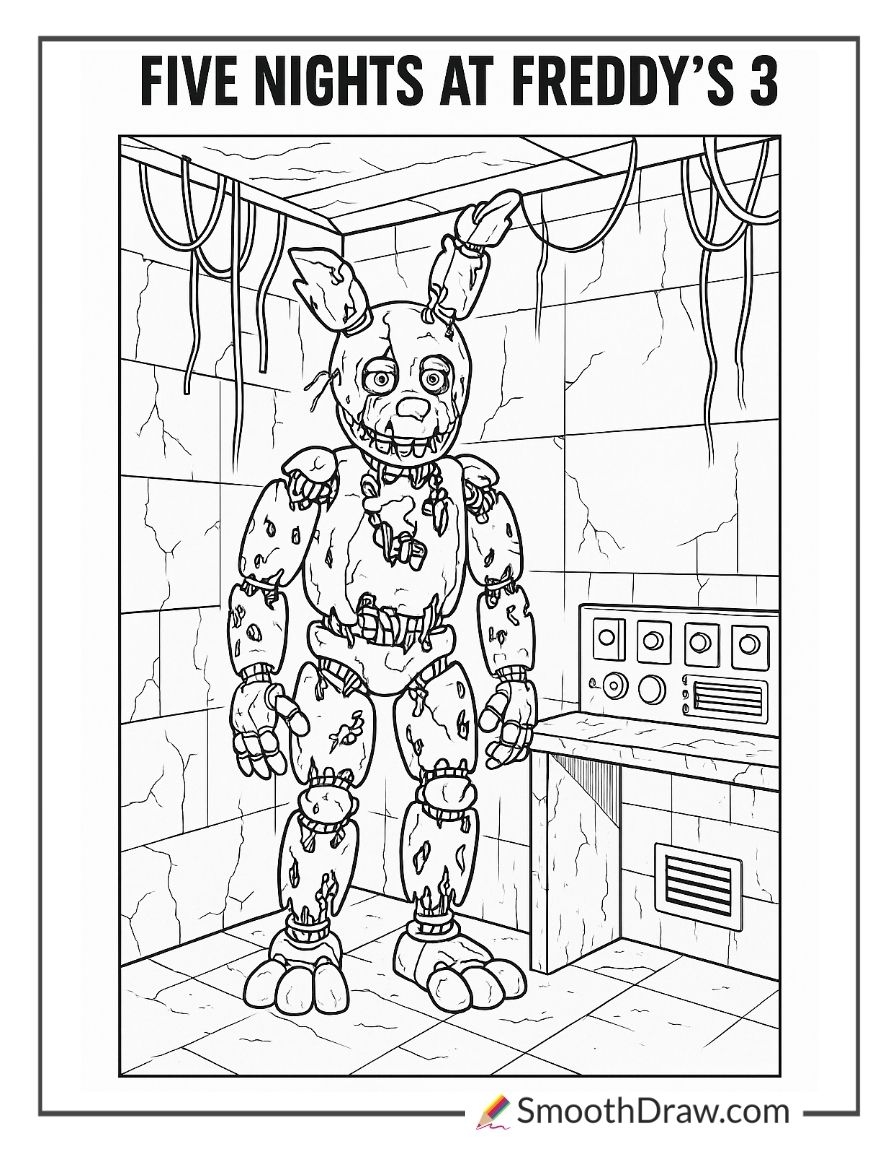 42 Free FNAF Coloring Pages Smooth Draw 42 Free FNAF Coloring Pages Smooth Draw