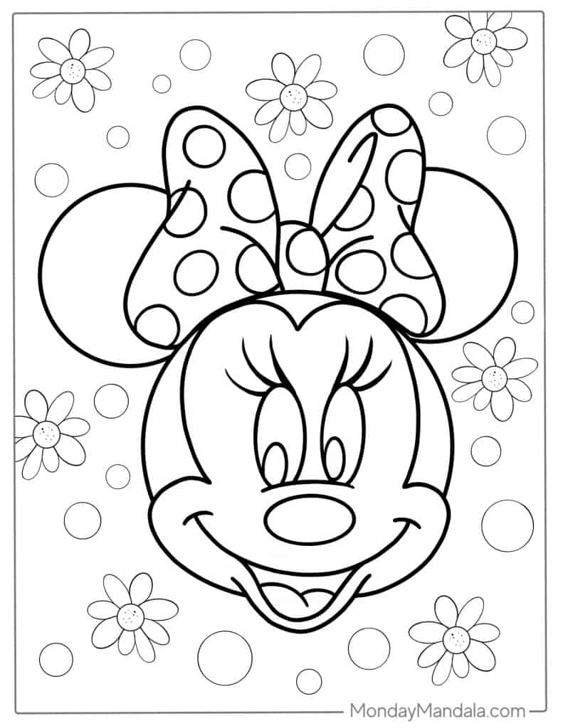 colouring pages minnie mouse colouring pages minnie mouse