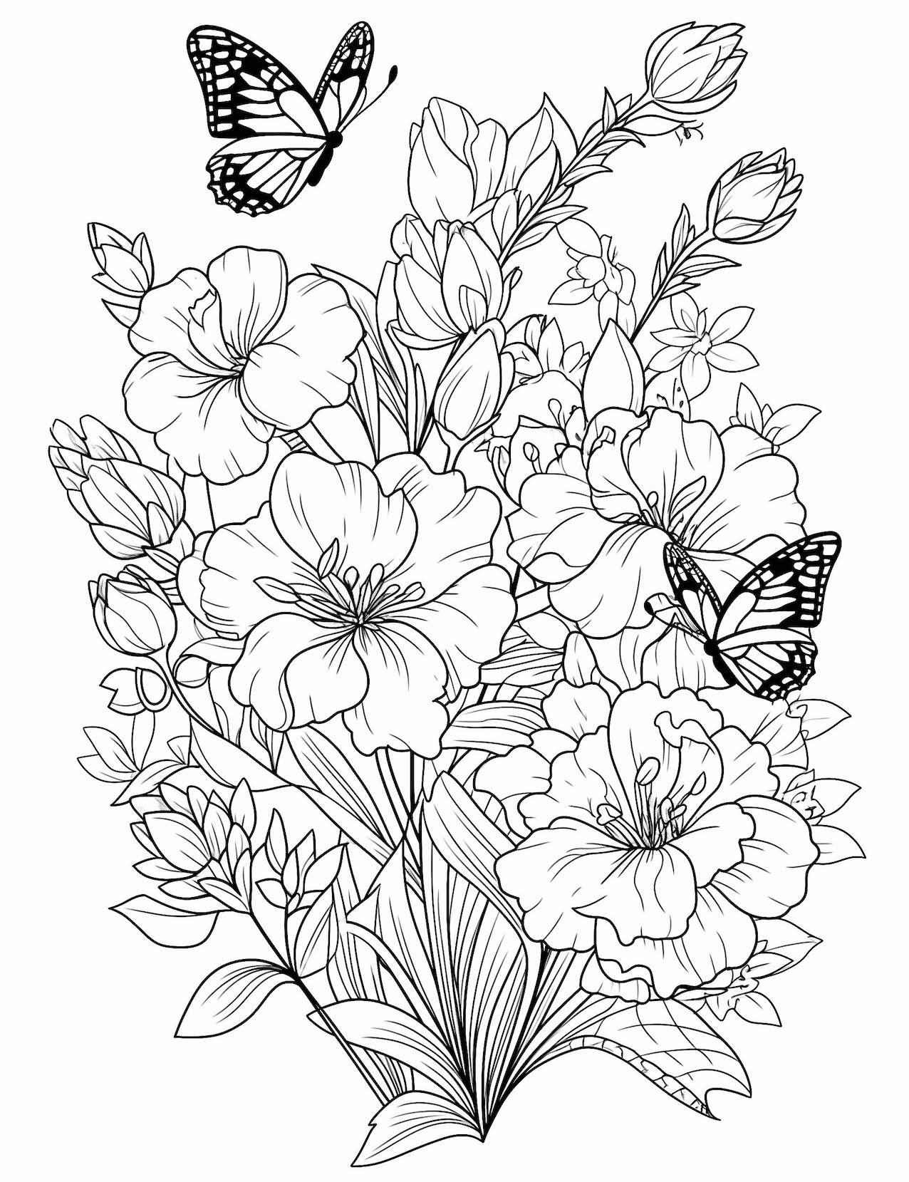 49 Fascinating Printable Spring Coloring Pages Our Mindful Life