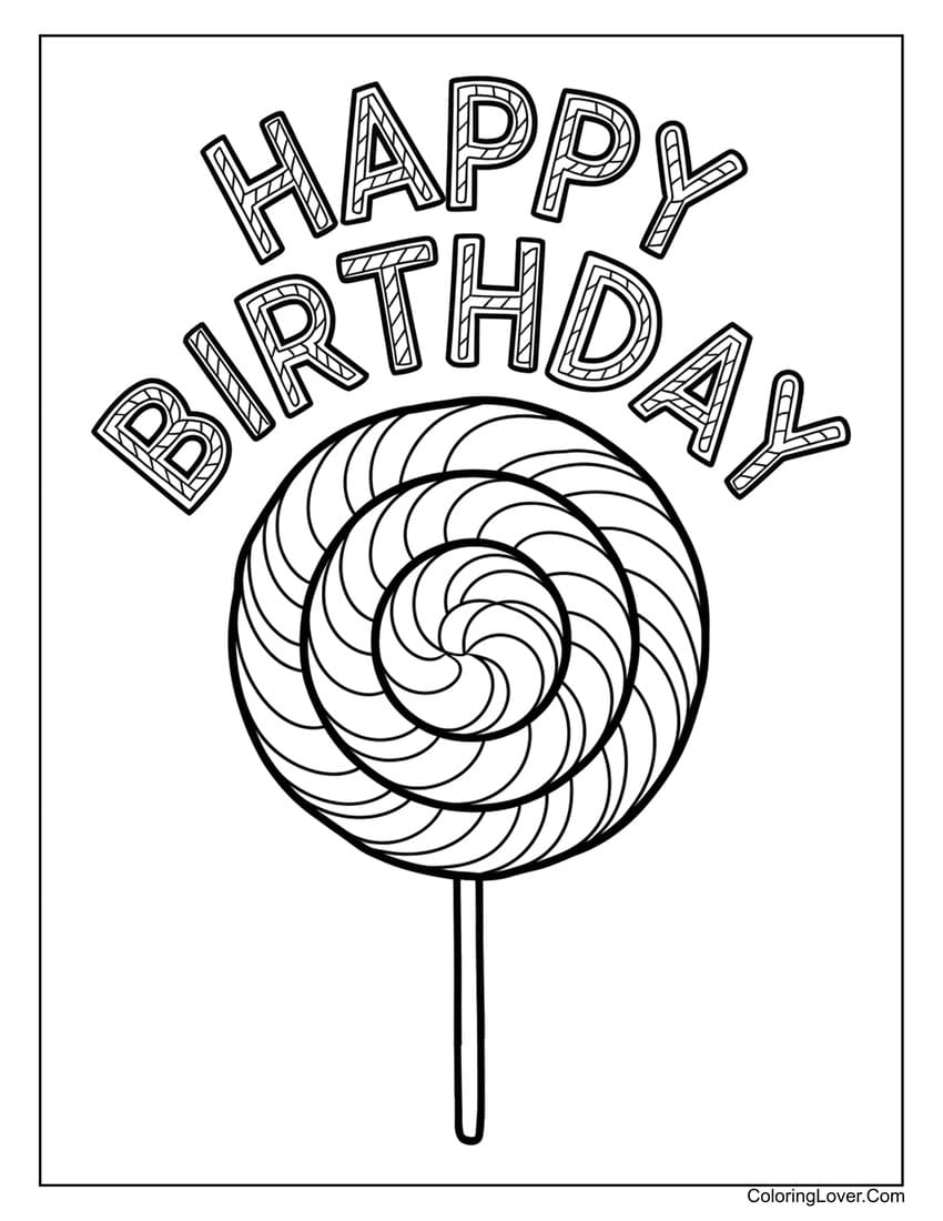 51 Happy Birthday Coloring Pages Free Printables For All Ages 51 Happy Birthday Coloring Pages Free Printables For All Ages