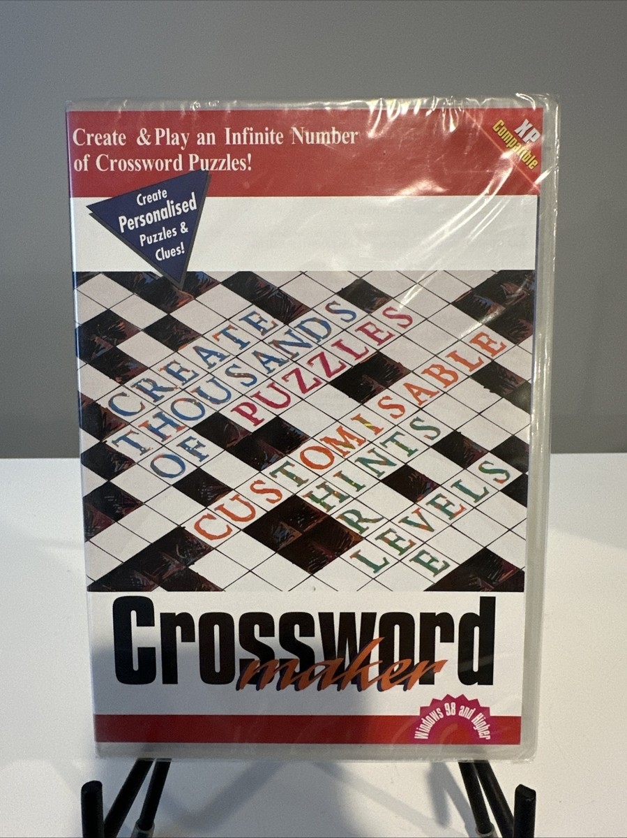 53137 Crossword Master NEW SEALED PC Windows XP EVD 786 EBay 53137 Crossword Master NEW SEALED PC Windows XP EVD 786 EBay