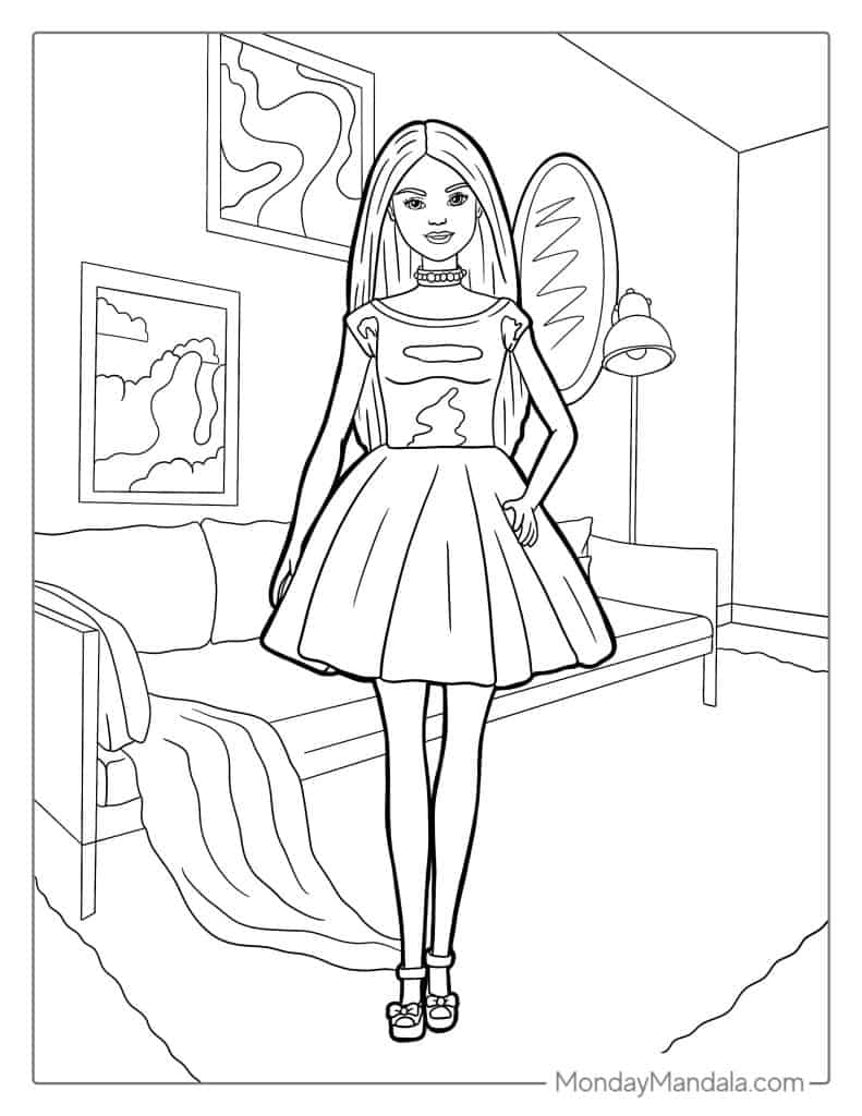 58 Barbie Coloring Pages Free PDF Printables 58 Barbie Coloring Pages Free PDF Printables