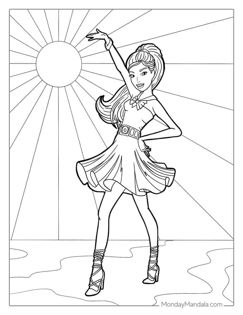 58 Barbie Coloring Pages Free PDF Printables 58 Barbie Coloring Pages Free PDF Printables