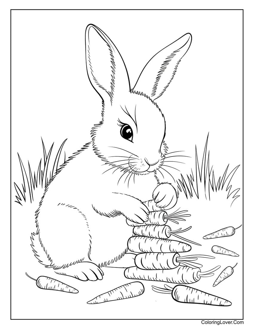 bunny coloring pages for adults bunny coloring pages for adults