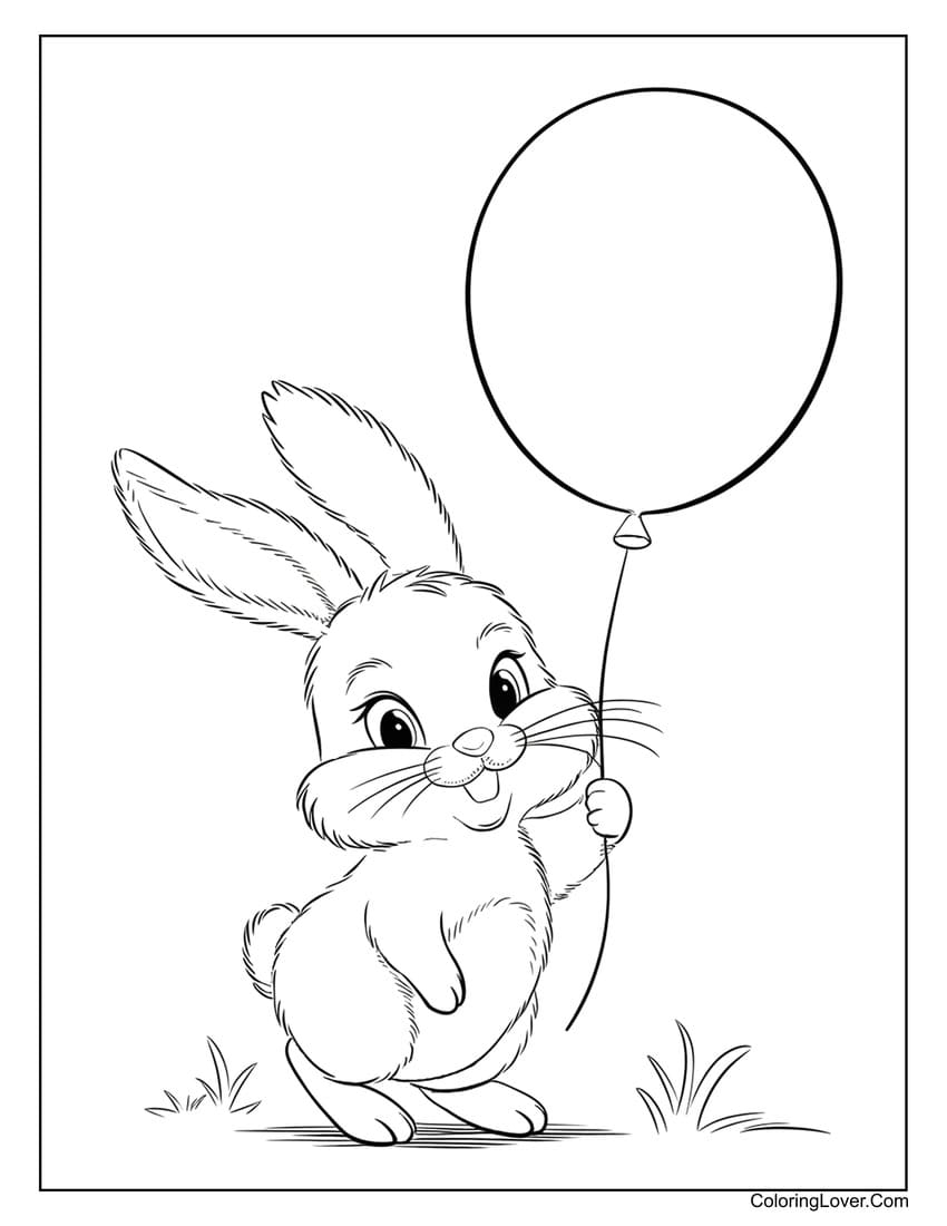 bunny coloring pages printable bunny coloring pages printable