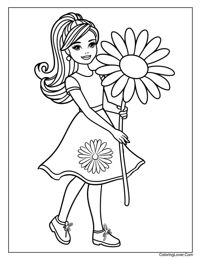 66 Barbie Coloring Pages Free Printables For Girls 66 Barbie Coloring Pages Free Printables For Girls