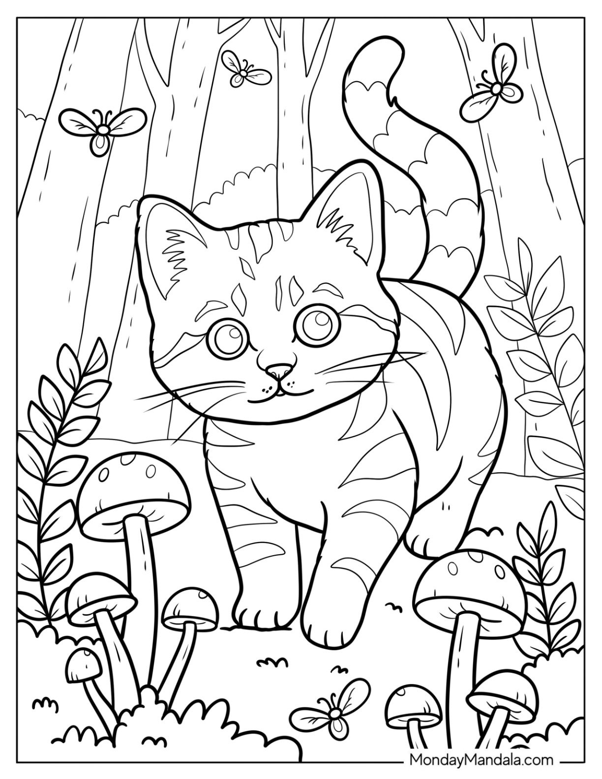 cat pictures coloring pages cat pictures coloring pages