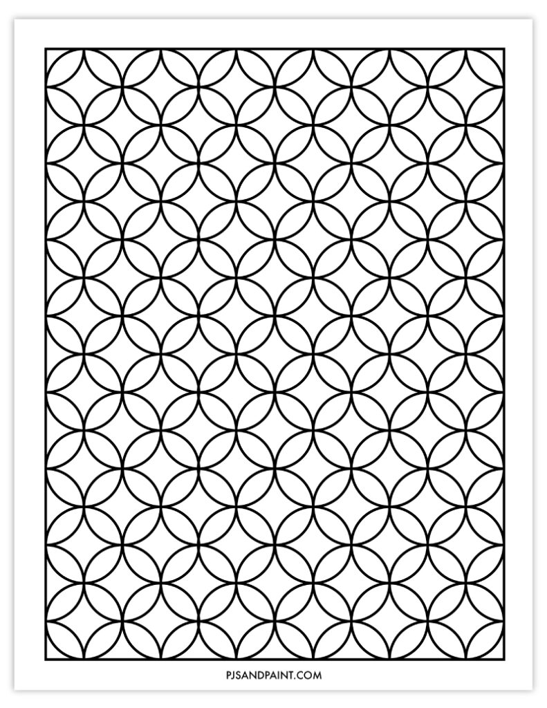 7 Free Printable Relaxing Pattern Coloring Pages Pjs And Paint 7 Free Printable Relaxing Pattern Coloring Pages Pjs And Paint