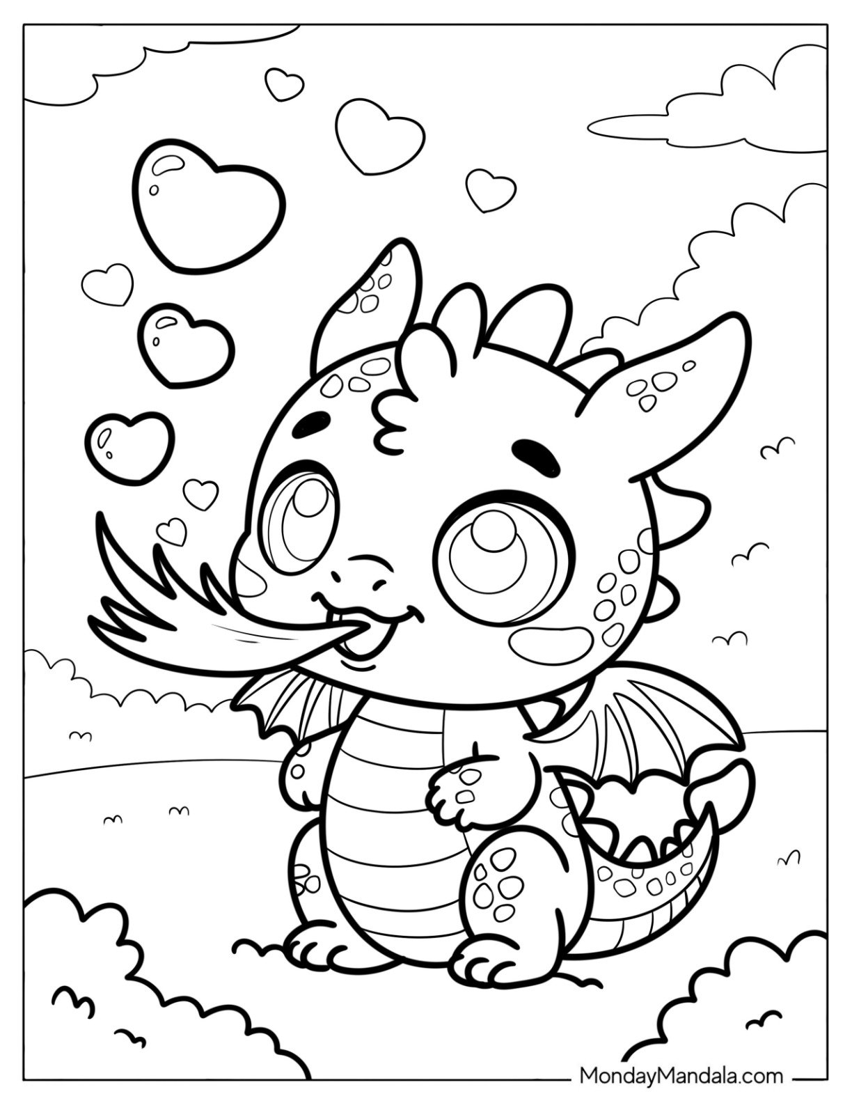 70 Cute Coloring Pages Free PDF Printables 