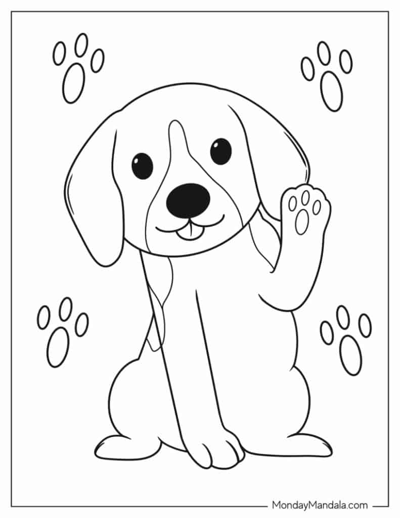 97 Dog Coloring Pages Free PDF Printables 97 Dog Coloring Pages Free PDF Printables