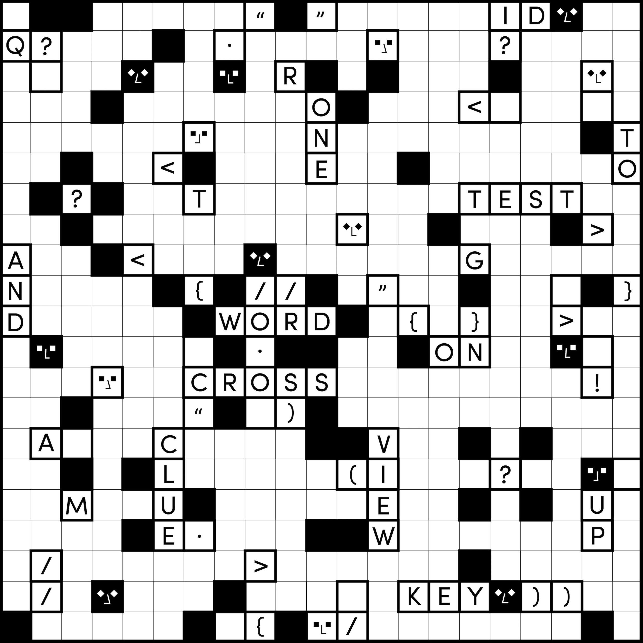 different crossword puzzle clue different crossword puzzle clue