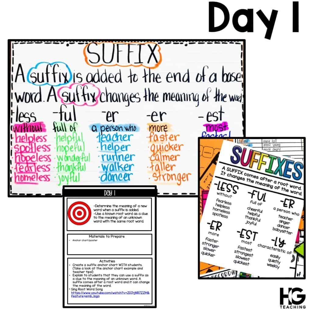 Activities To Teach Suffixes Hollie Griffith Activities To Teach Suffixes Hollie Griffith