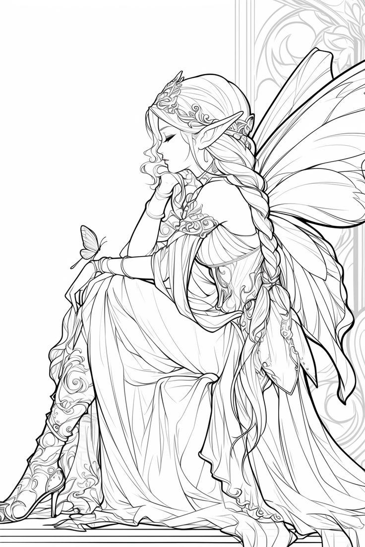 Adult Coloring Pages Fantasy Fairy Tales Free Printable Adult Coloring Pages Fantasy Fairy Tales Free Printable